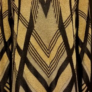 INC SWEATER  GOLD & BLACK